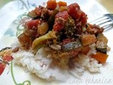 Složenac od povrća i mljevenog mesa :: Vegetables and minced meat casserole