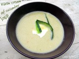 Topla krem juha od krastavaca ☆ Warm cream of cucumber soup