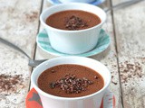 Aquafaba chocolate mousse aka chickpea juice chocolate mousse