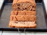 Brazilian banana and chocolate chip tapioca cake - gluten free