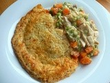 Chicken and vegetable pot pie - Gluten free