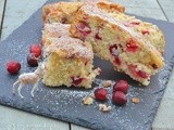 Fresh Cranberry and Almond Slices