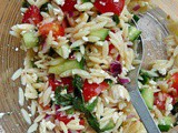 Greek Orzo salad