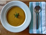 Lentil and vegetable potage in the slow cooker