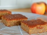 Spiced apple chickpea cake