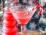 Candy Cane Gin Homemade Liqueur