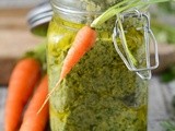 Carrot Top Pesto