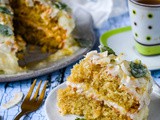 Coconut And Mango Mojito Cake