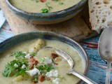 Courgette And Feta Soup