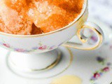 Earl grey tea sorbet