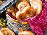 Easy Christmas Cinnamon Palmiers Cookies