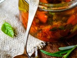 Easy Confit Tomatoes (Tomatoes Preserved In Oil)
