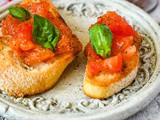 Easy Homemade Real Bruschetta