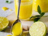 Easy Lime Curd With Basil