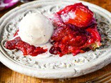 Easy Plum Tarte Tatin