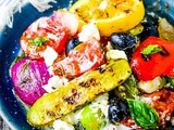 Grilled Greek Salad