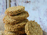 Oat and Almond Crumble Crackers
