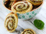 Pesto pinwheels