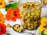 Pickled Nasturtium Pods (Nasturtium Capers)