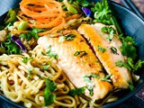 Quick And Easy Miso Stir Fry Salmon Bowl