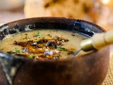 Rich And Creamy Garlic Mushroom Soup