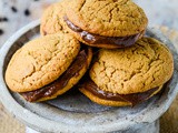 Spiced Coffee Cookies With Whisky Chocolate Cream