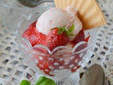 Strawberry And Basil Ice-Cream