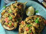 Stuffed Aubergine