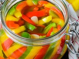 Super Easy Sweet Pickled Peppers