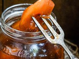 Sweet And Sour Spiced Pickled Pears