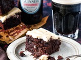 The Easiest Guinness Chocolate Brownies (+video!)