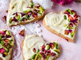 Valentines Chocolate Shortbread Cookies