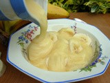 Childhood Comfort Food, Vintage China and Bananas and Custard