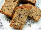 Slow Sunday ~ Banana and Walnut Tea Bread