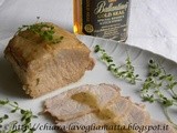 Arista di maiale al whisky ed erbe aromatiche