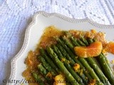 Asparagi con citronette all'arancia