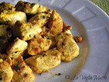 Bocconcini di pollo allo zafferano