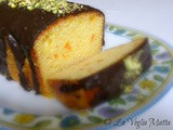 Cake con marmellata di clementine Ferber e glassa al cioccolato