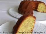 Ciambella alla ricotta, pistacchi ed arancia