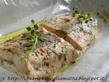 Filetti di salmone nel sacchetto speziato