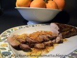 Filetto di maiale al profumo d'arancia