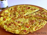 Frittata con patate, pancetta e crema di porri Bertoia