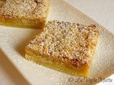 Quadrotti con crema di mandorle Vis