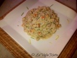 Risotto con canestrelli e zucchine