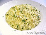 Risotto con topinambur