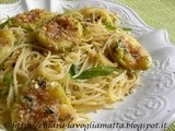 Spaghetti ai fichi, nocciole e basilico
