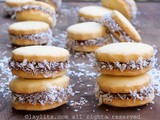 Alfajores – Dulce de leche sandwich cookies