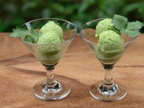 Avocado sorbet