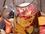 Hard apple cider sangria