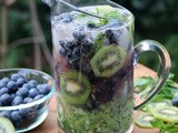 Kiwi Blueberry Mojito – 12th Man Cocktail